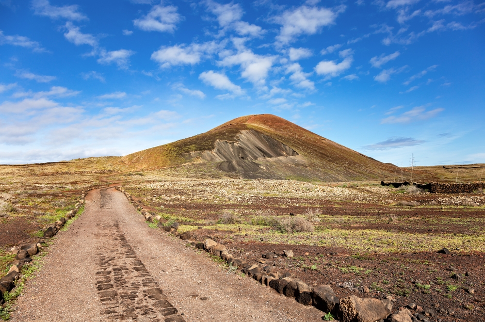 Mount,Colorada,,Island,Fuerteventura,,Canary,Islands,,Spain,,Europe.,Hiking,Trail