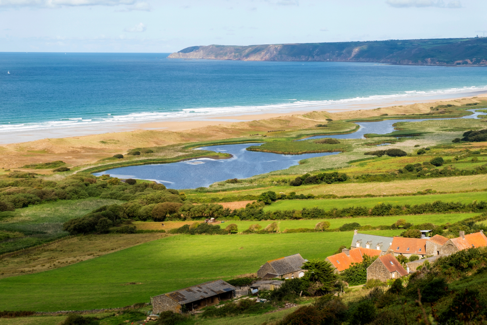 Dunes,De,Biville,,Nature,Reserve,Near,Vasteville,And,Heauville,,Cotentin,